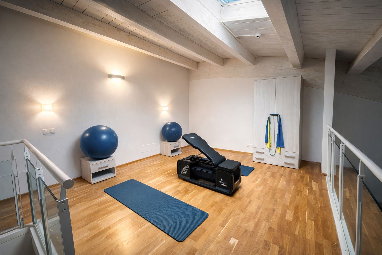 Doppia Sport Duplex con zona allenamento al soppalco – ASC Hotel Arezzo